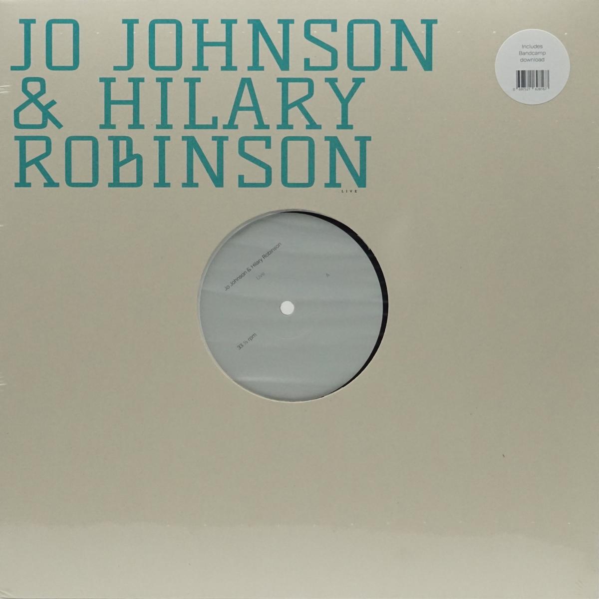 JO JOHNSON & HILARY ROBINSON SESSION ONE