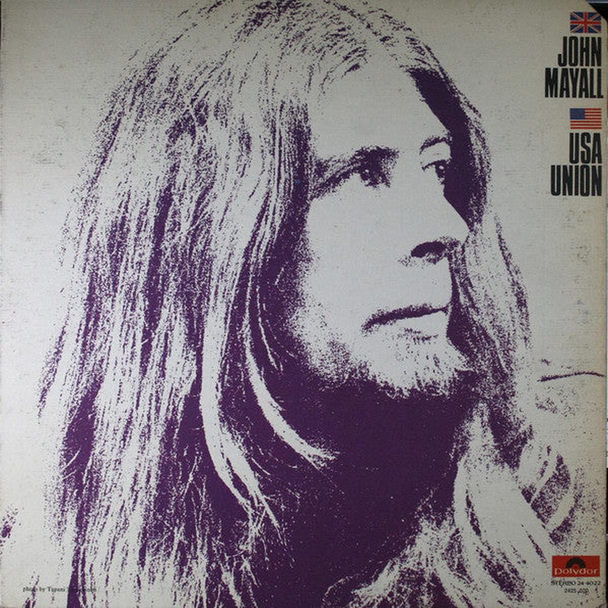 John Mayall - USA Union -1970-  Blues Rock, Electric Blues (vinyl)