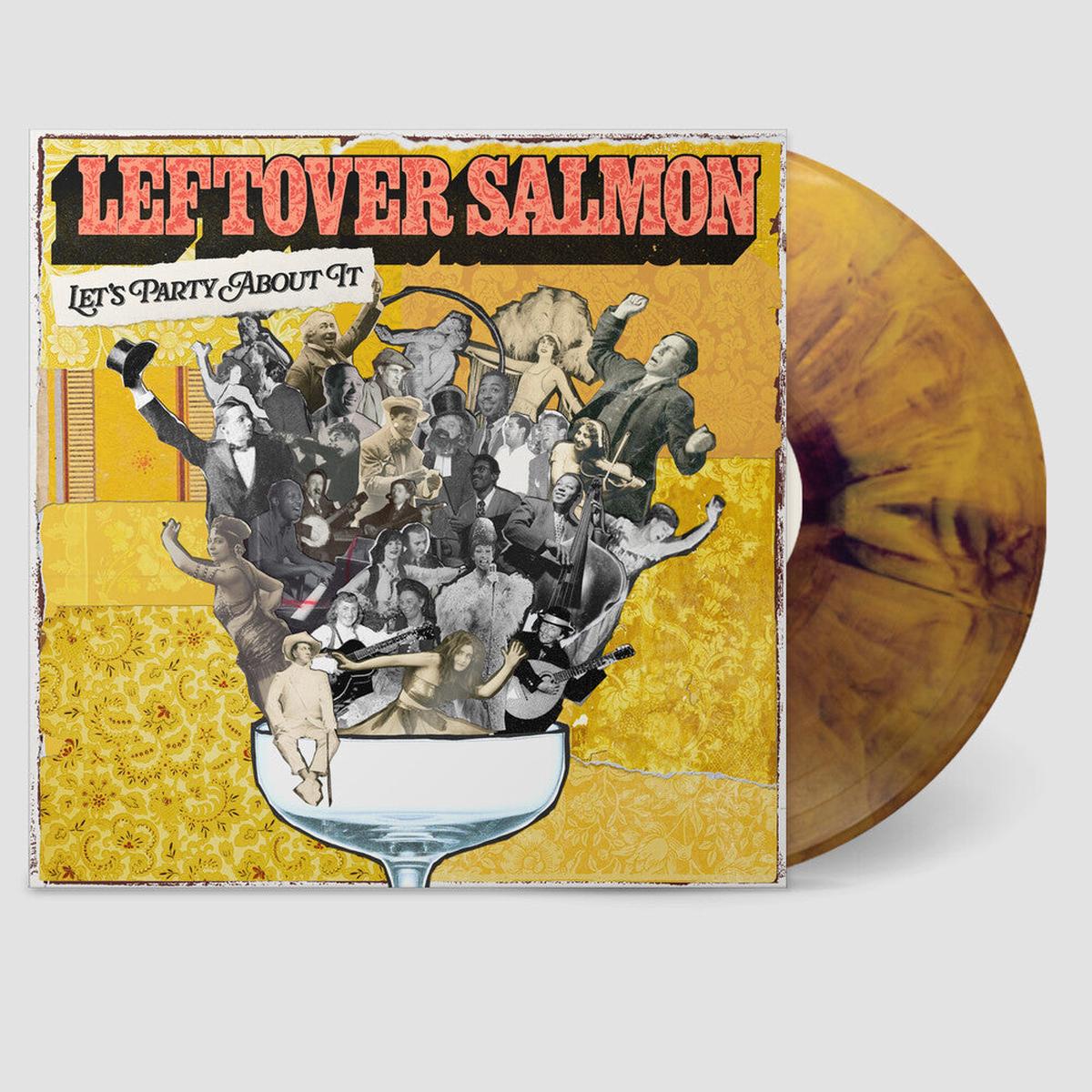 Leftover Salmon Let’s Party About It – (Deep Yellow / Purple Twisted LP Vinyl)