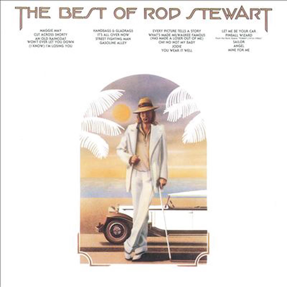 Rod Stewart  The Best Of Rod Stewart – 1976 – Classic Rock ( 2 lps ) Near Mint