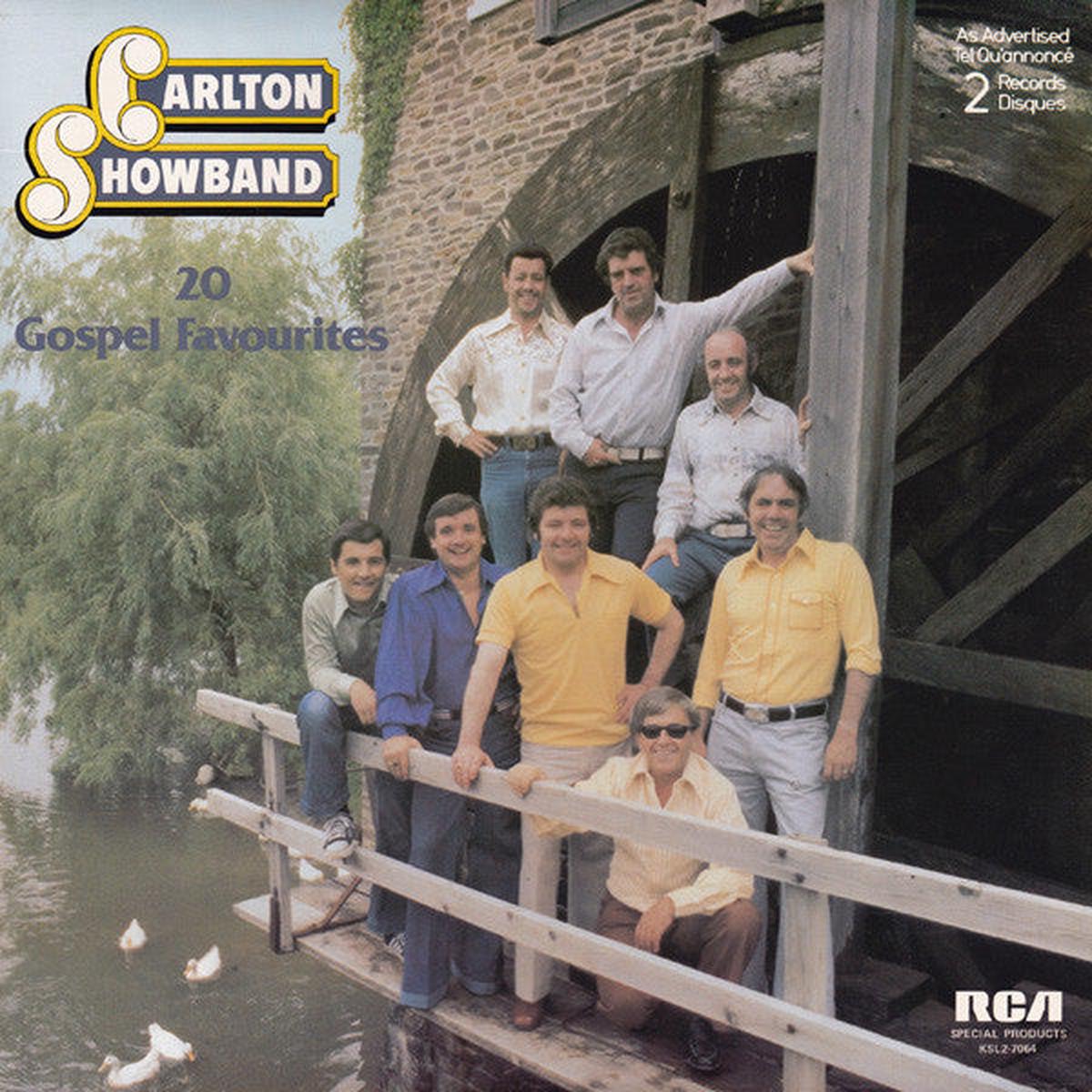 The Carlton Showband 20 Gospel Favourites – 2lps- 1977- Funk / Soul, Folk, World, & Country , Gospel (Sealed Vinyl)