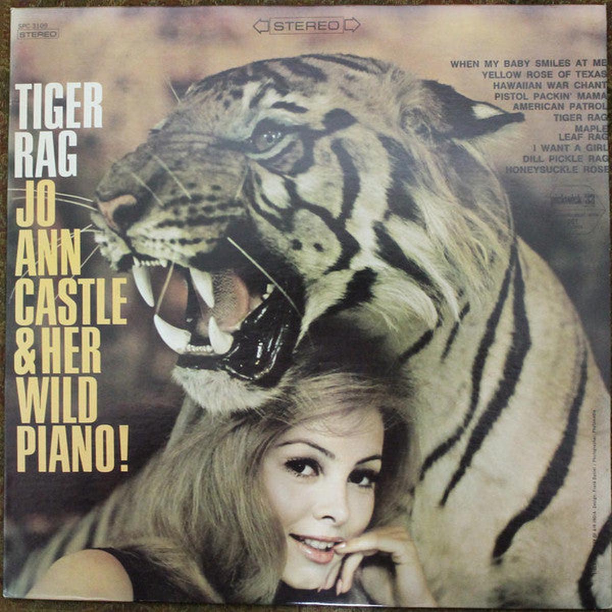 Jo Ann Castle  Tiger Rag -1967-Jazz Style: Ragtime (vinyl)