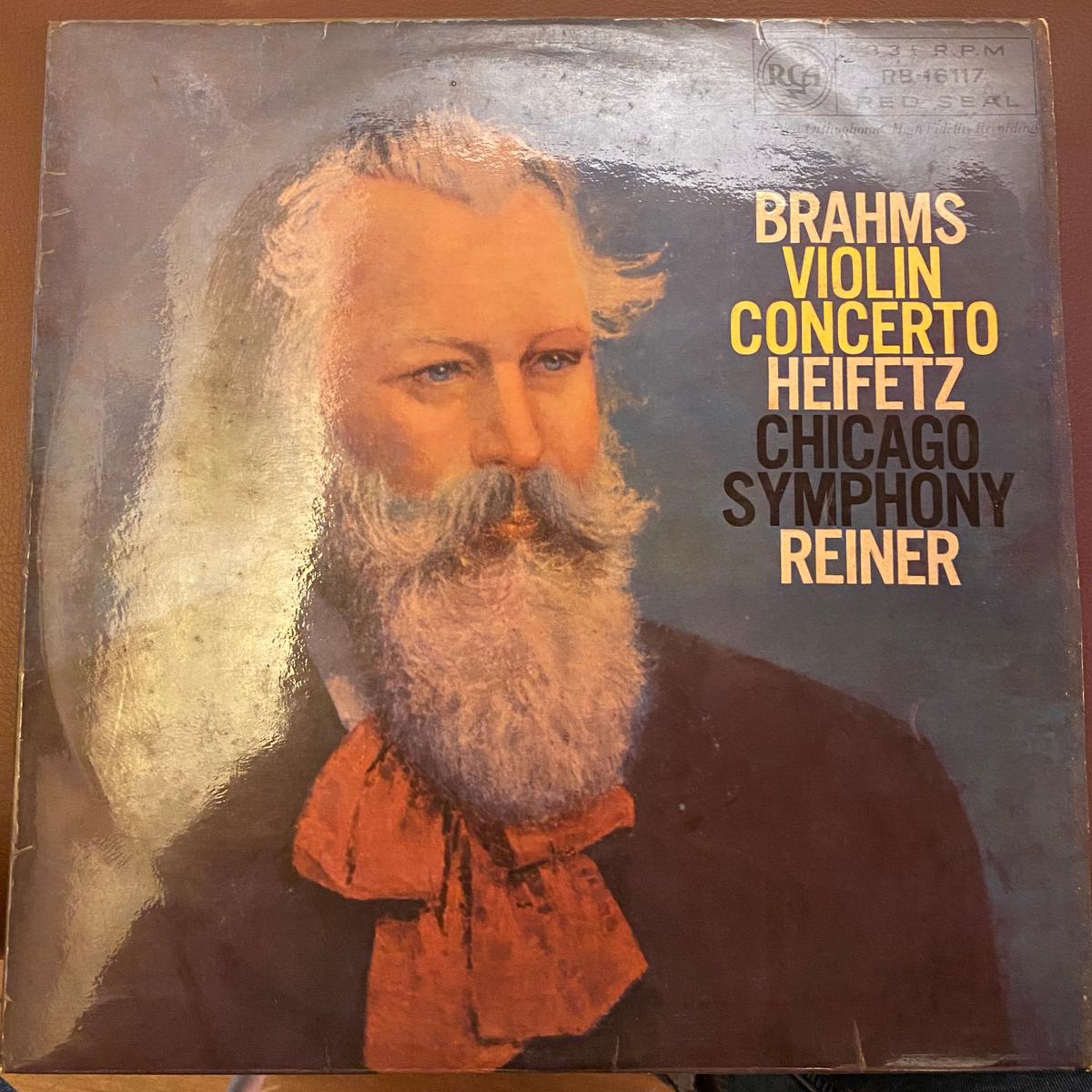 Johannes Brahms – Concerto For Violin In D Major, Op. 77 (Used Vinyl – VG) SC Marketplace