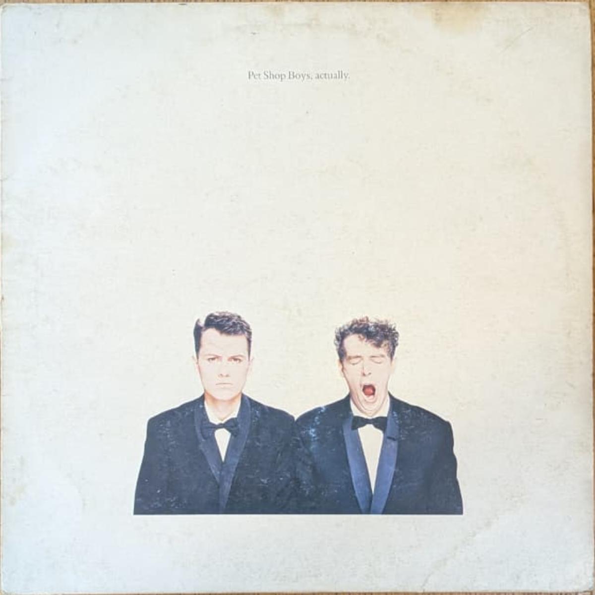 Pet Shop Boys – Actually ( (Used Vinyl – VG) RM Marketplace