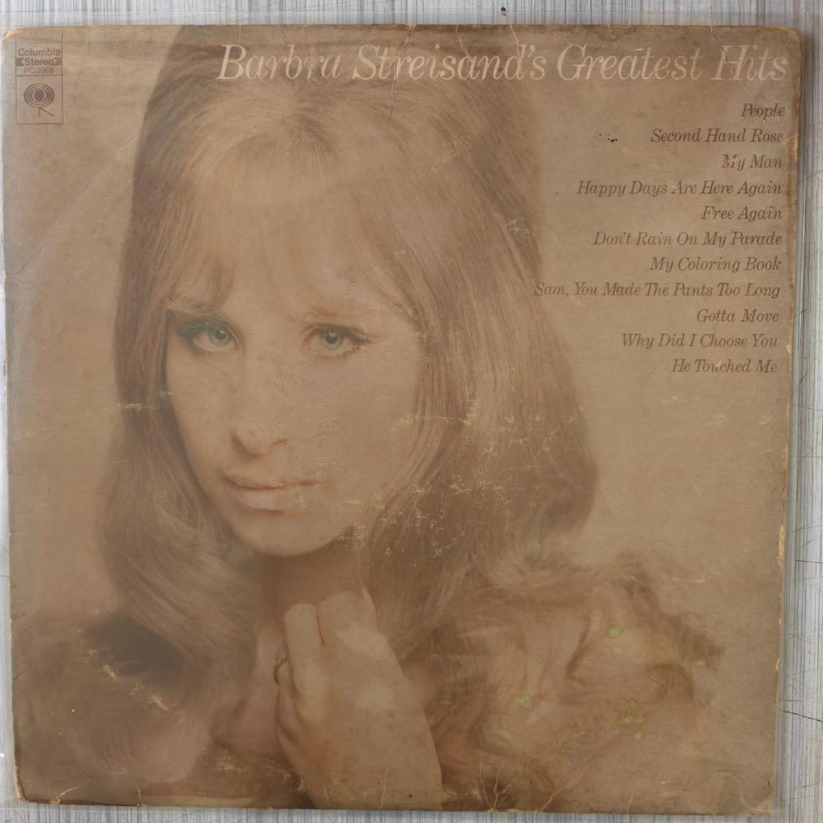 Barbra Streisand – Barbra Streisand’s Greatest Hits ( (Used Vinyl – VG) PJ Marketplace