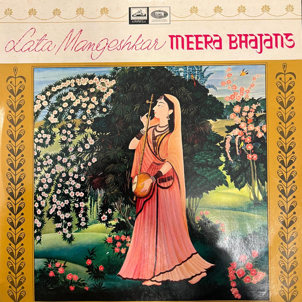 Lata Mangeshkar Meera Bhajans (Used Vinyl – VG+) NJ Marketplace
