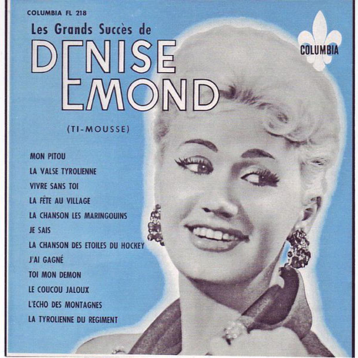 Denise mond Les Grands Succs De Denise mond (Ti-Mousse) 1958 Folk (vinyl)