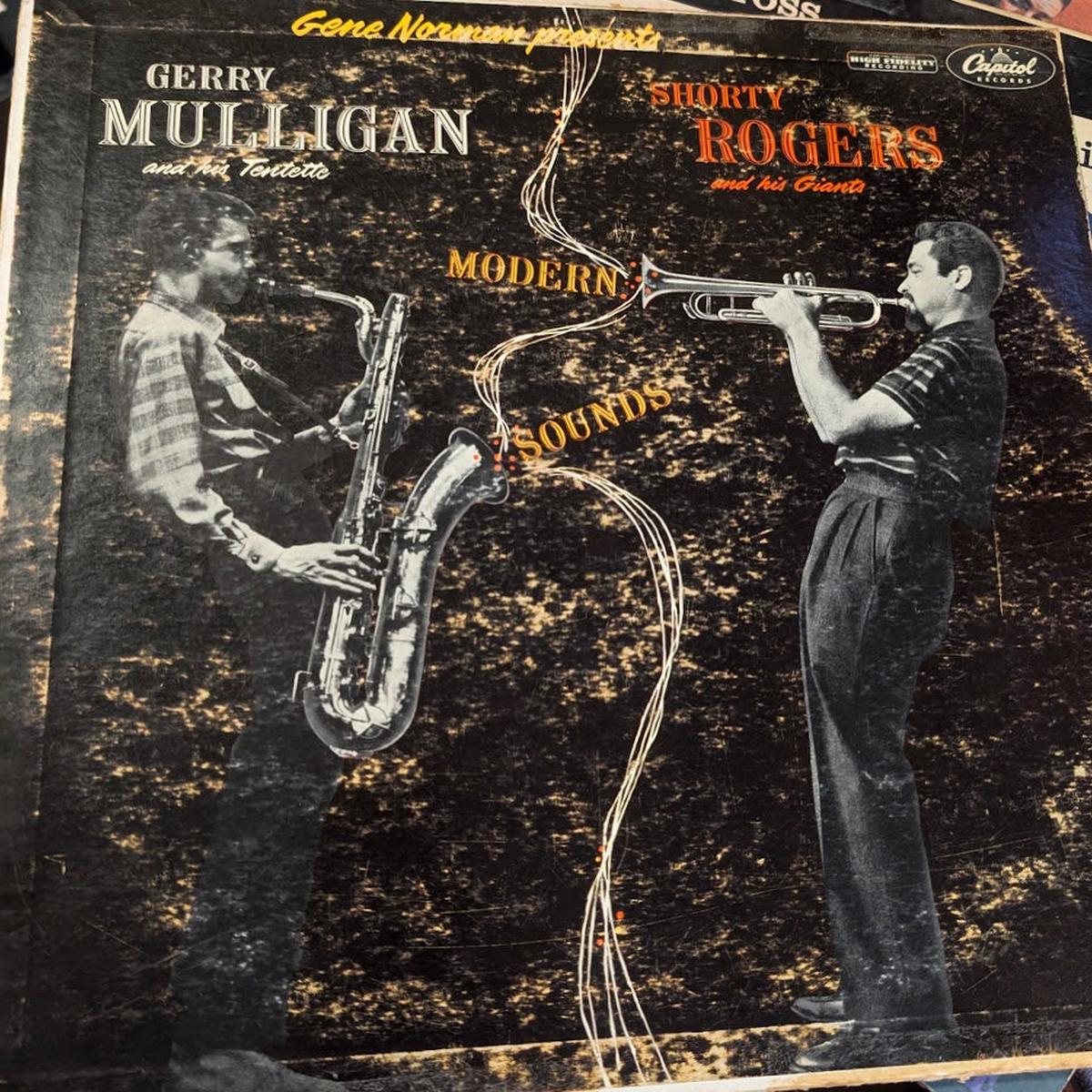 Gerry Mulligan And His Tentette Shorty Rogers And His Giants Modern Sounds 1956 Genre: Jazz Style: Cool Jazz ( Rare Vinyl )