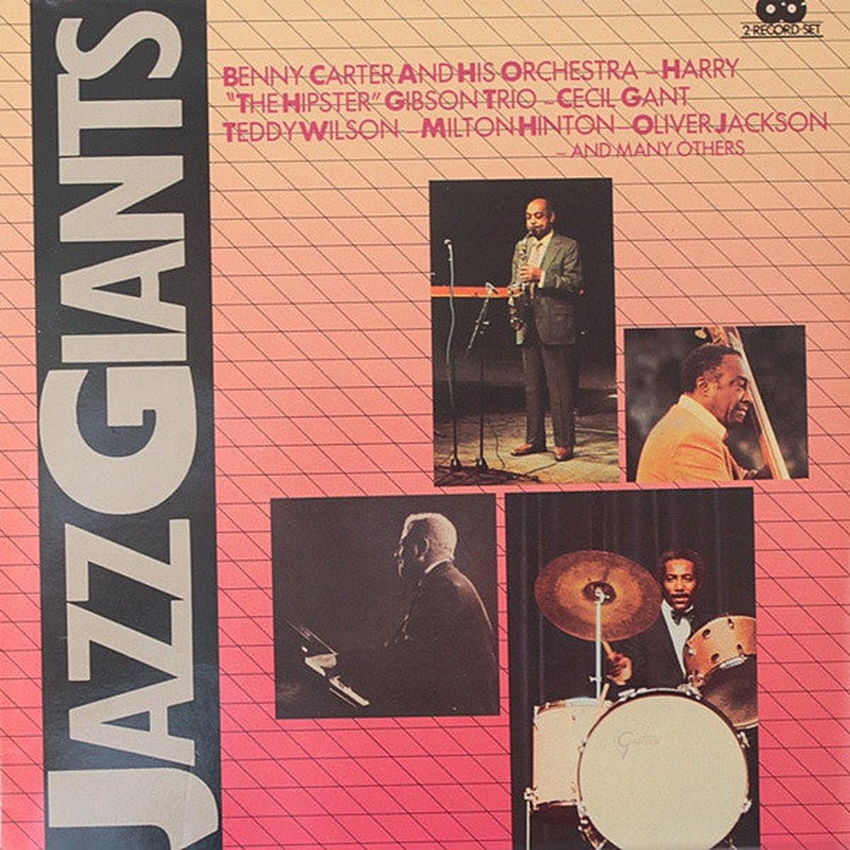 Jazz Giants 1981 –  Curcio 2 lps ( Italian Import ) Carter, Gibson, Gant , Wilson + (vinyl)