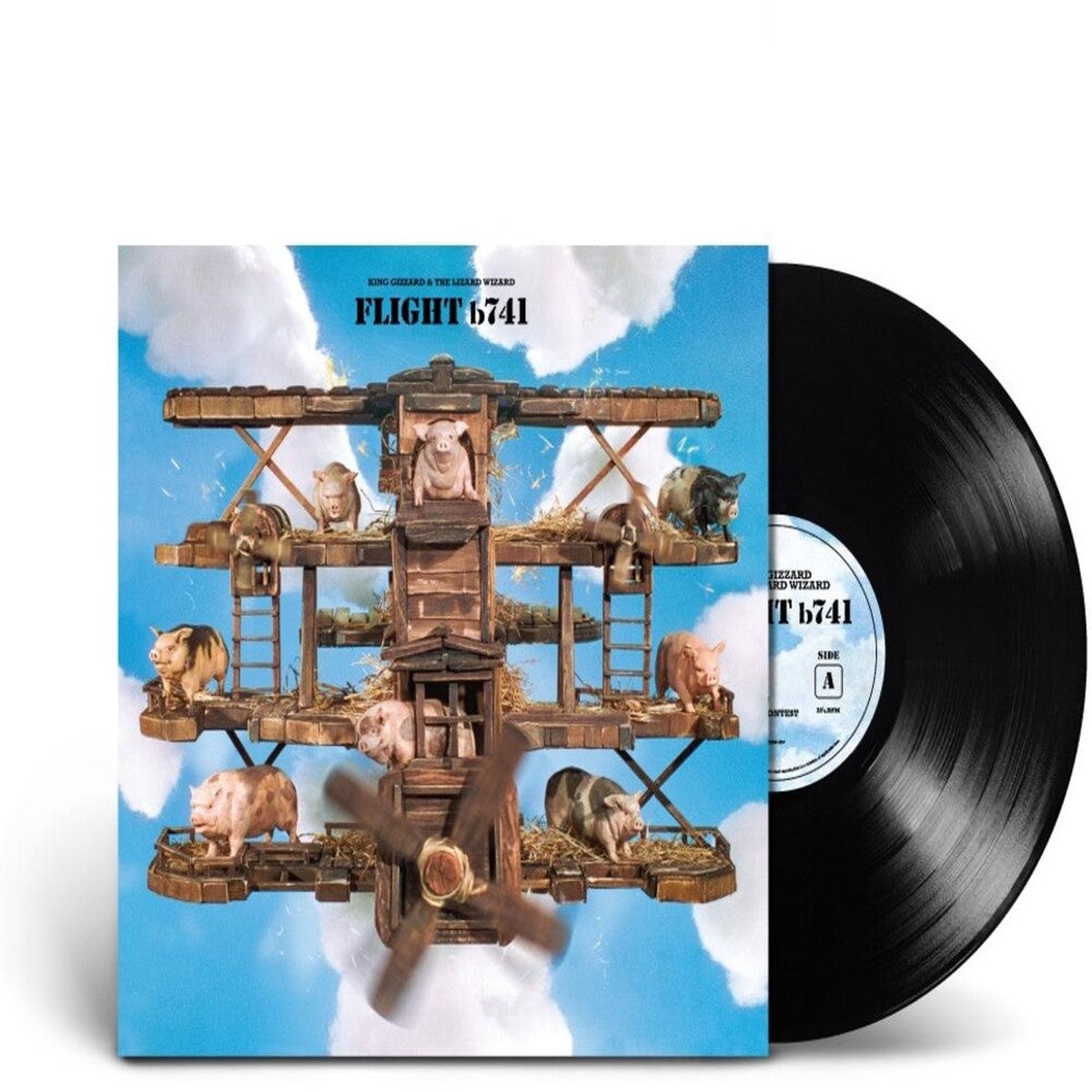 King Gizzard & The Lizard Wizard Flight B741 (Recycled Black LP Vinyl)