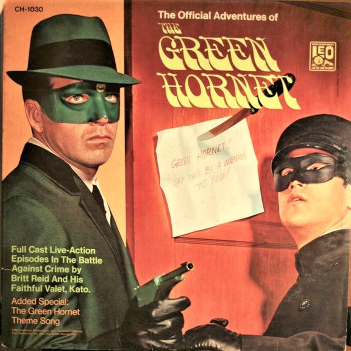 The Official Adventures Of The Green Hornet 1966 – Non-Music, Pop, Stage & Screen (Vinyl) VERY RARE