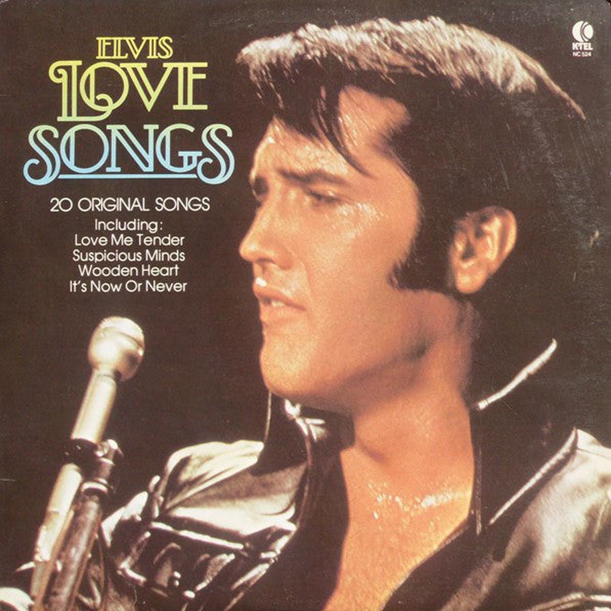 Elvis Presley Elvis Love Songs (20 Original Songs) -1980- Rock & Roll, Soft Rock, Pop Rock (vinyl)