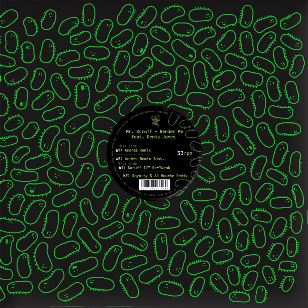 Mr. Scruff – Render Me (Remixes) (Ninja Tune) (Arrives in 30 days)