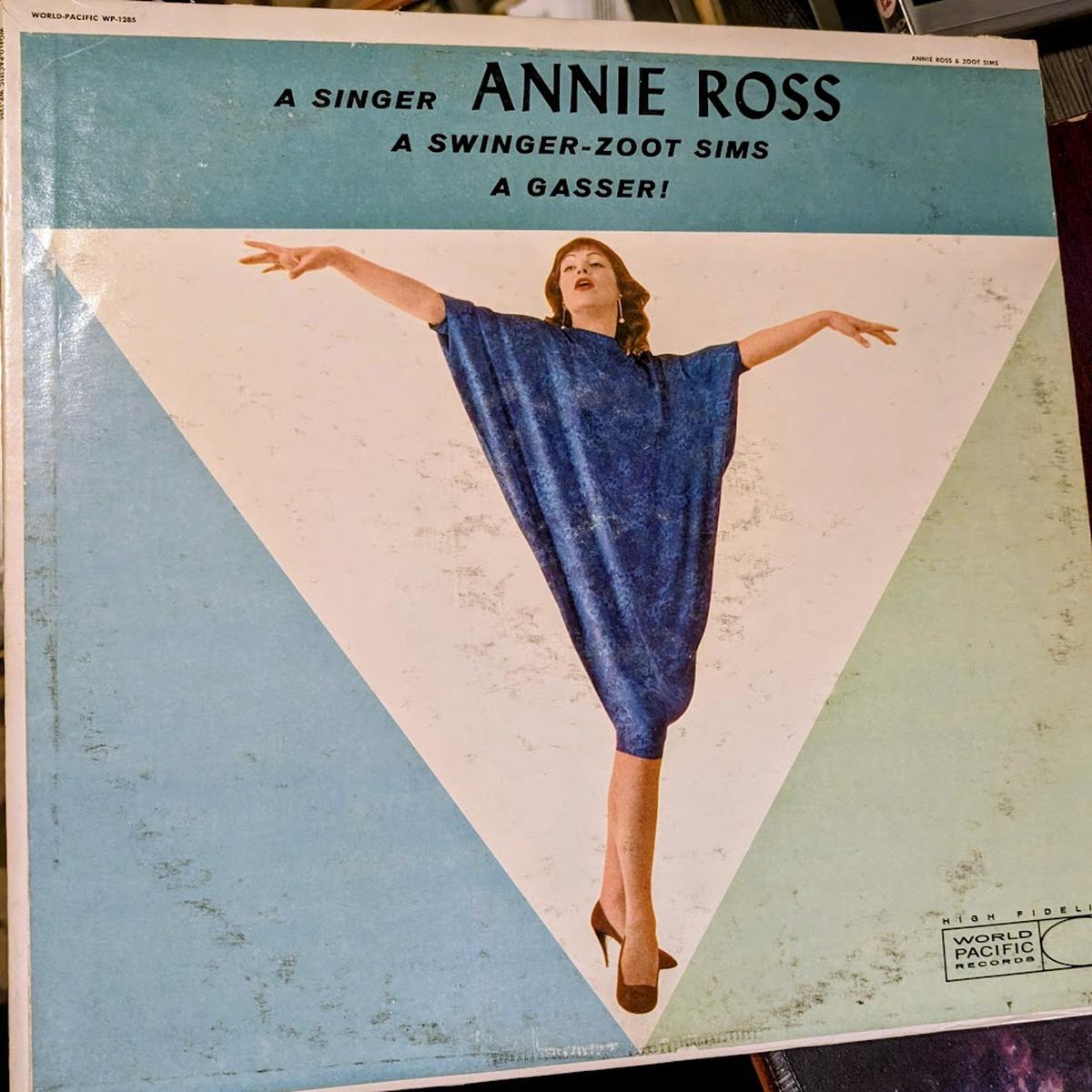Annie Ross & Zoot Sims A Gasser! 1959 Genre: Jazz Style: Vocal, Cool Jazz (vinyl)