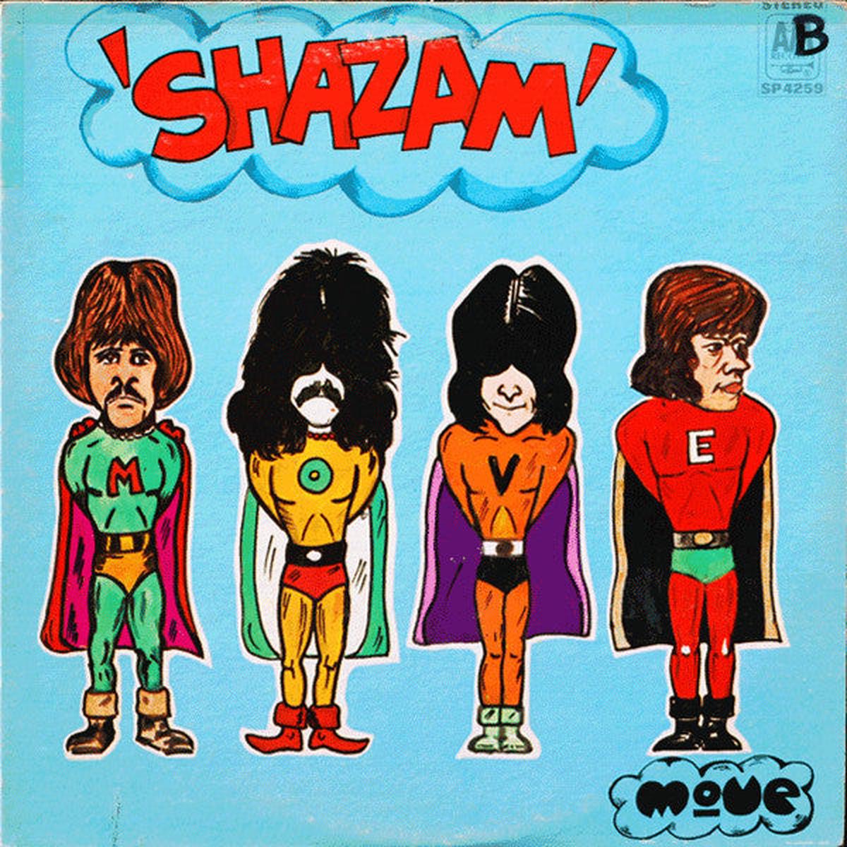 The Move Shazam – 1970 – Psychedelic Rock- ( Rare Vinyl )