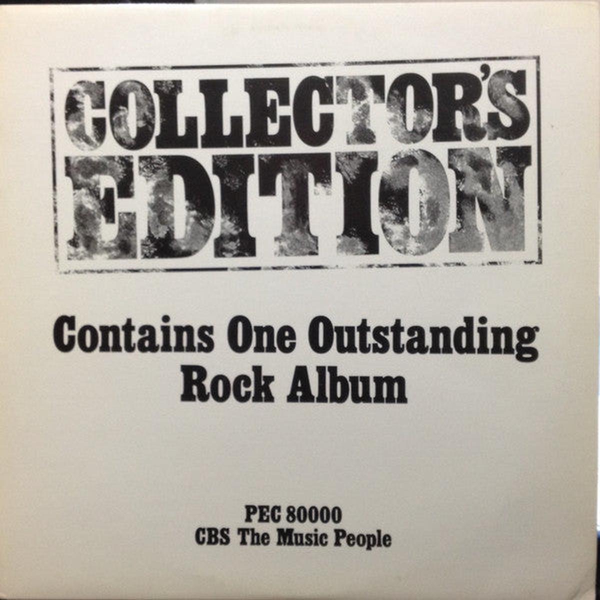 Unknown Artist* “Contains One Outstanding Rock Album” – 1981-Rock (vinyl) The bands name is mentioned nowhere on this release. (It’s in fact “The Rollers”, aka the Bay City Rollers)