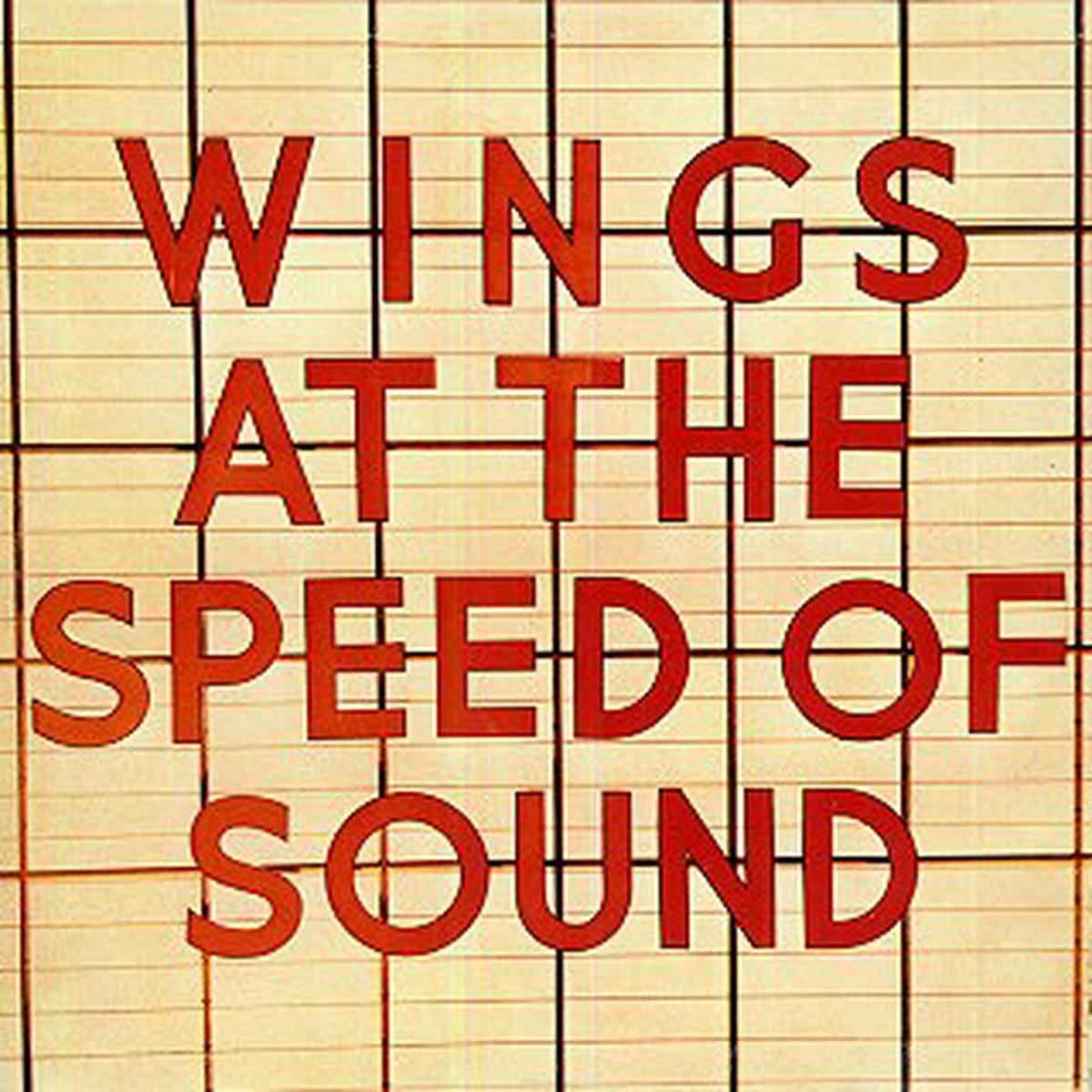 Wings Wings At The Speed Of Sound -1975 pop rock (vinyl)