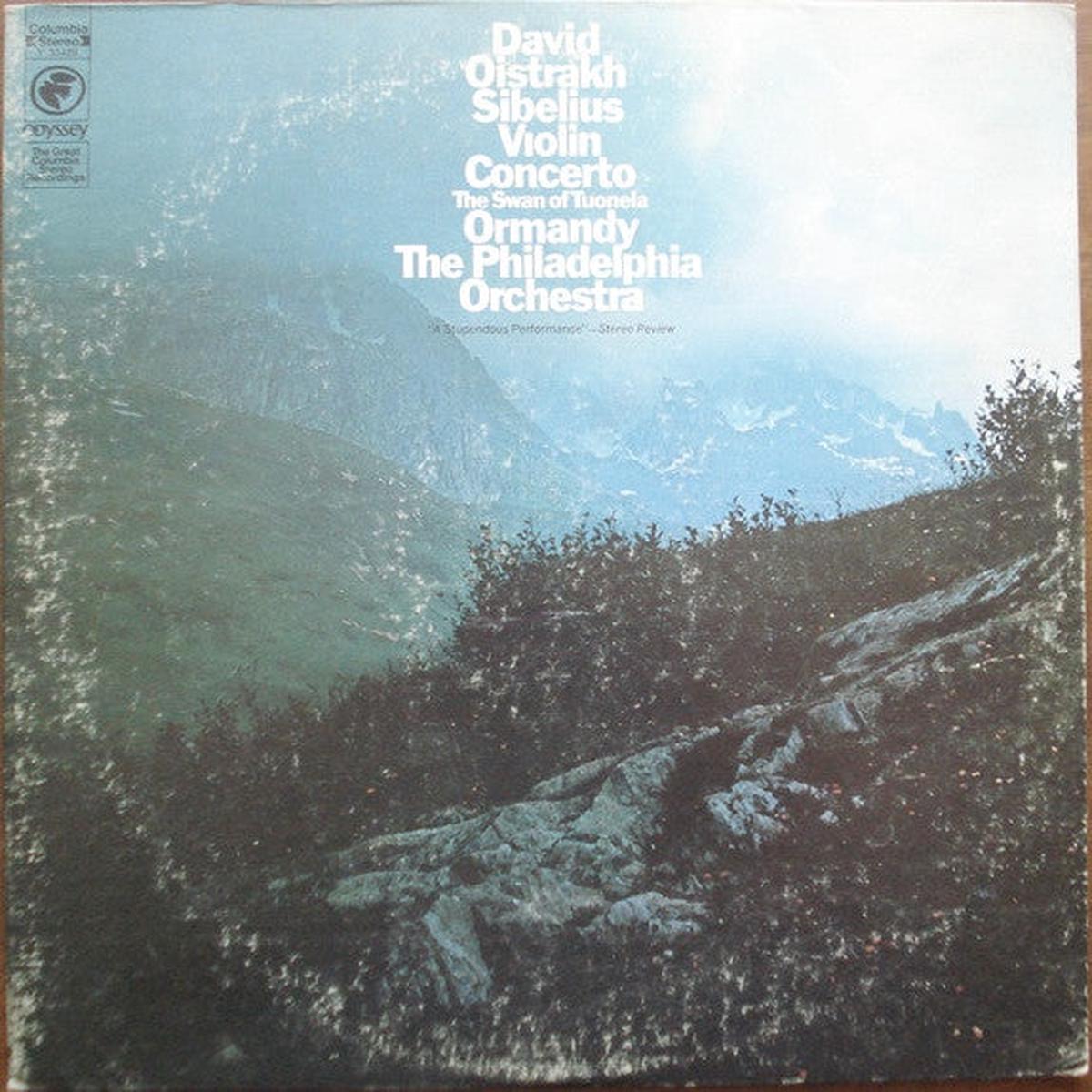 David Oistrakh , The Philadelphia Orchestra / Ormandy, Jean Sibelius  Concerto In D Minor / The Swan Of Tuonela (vinyl)