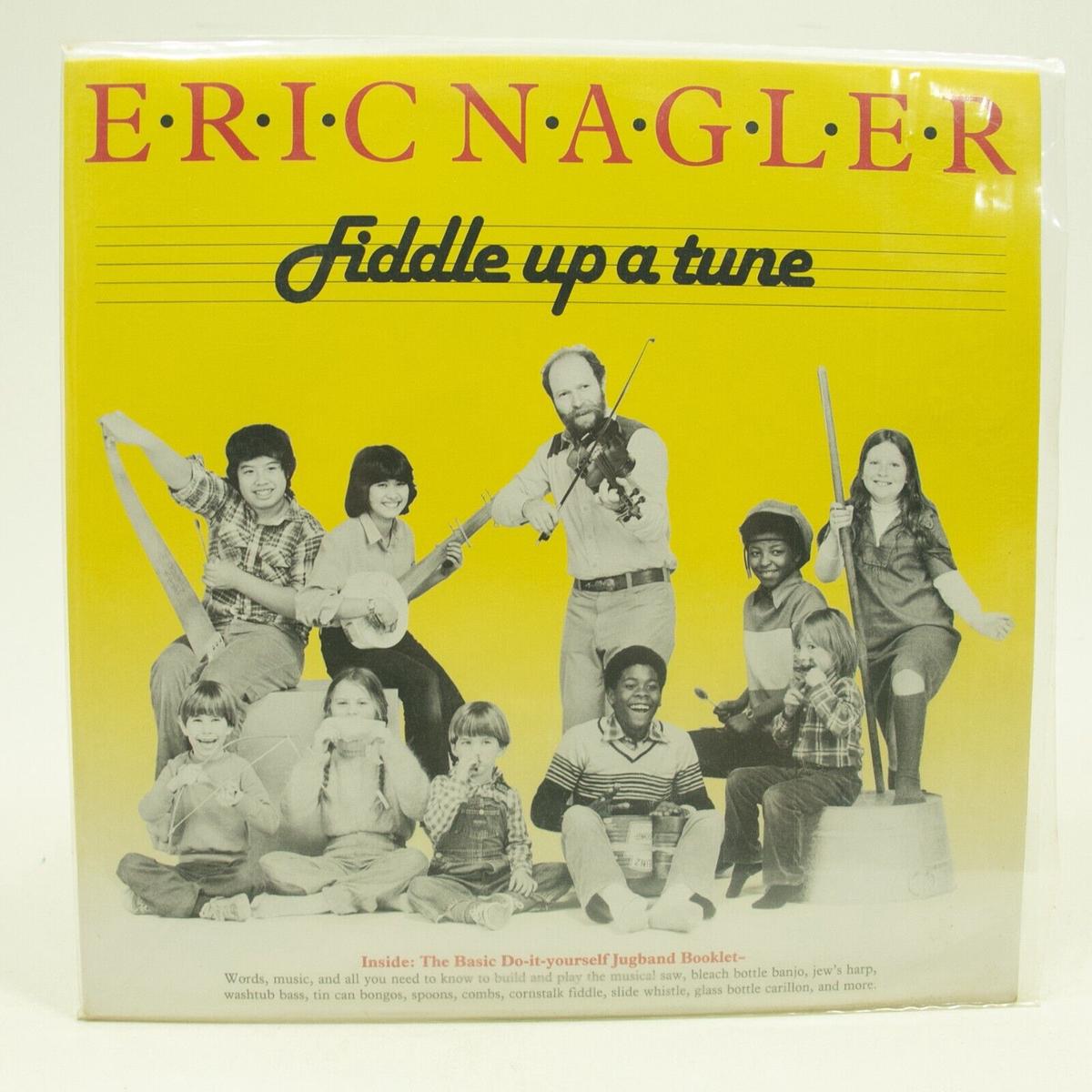 Eric Nagler Fiddle Up A Tune – 1982-Children’s, Folk, World, & Country (Vinyl) with Do It Yourself Book