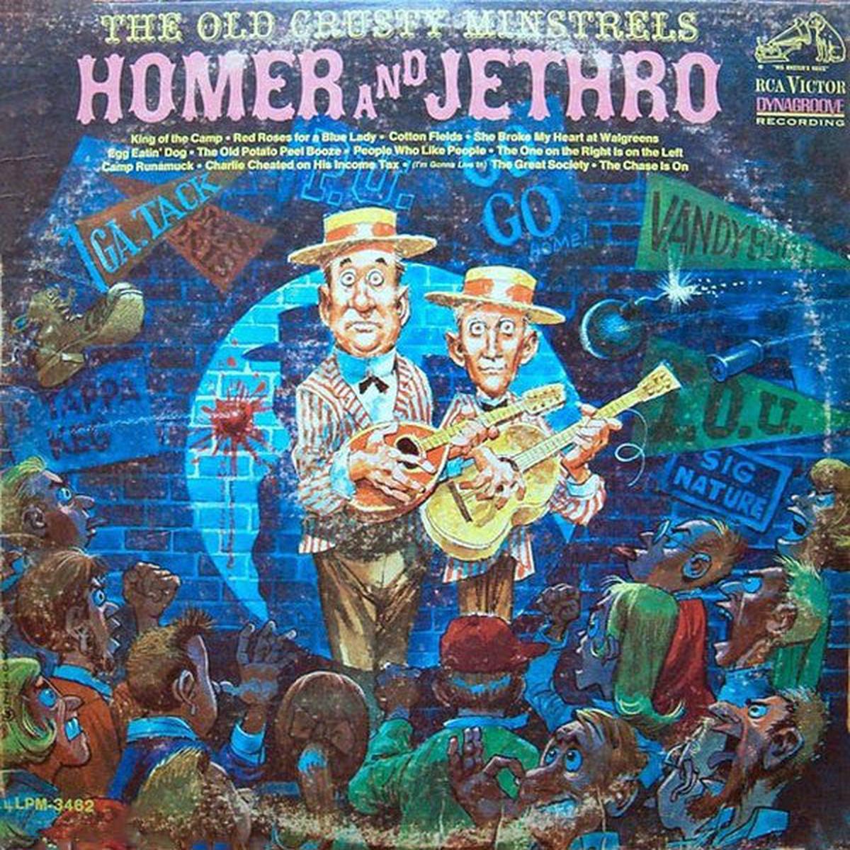 Homer And Jethro The Old Crusty Minstrels -1965 – Folk, World, & Country (Vinyl)