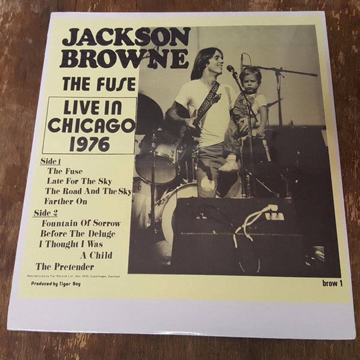Jackson Browne  The Fuse – Live In Chicago 1976 – Ruthless Rhymes, Ltd.(Unofficial Boot)
