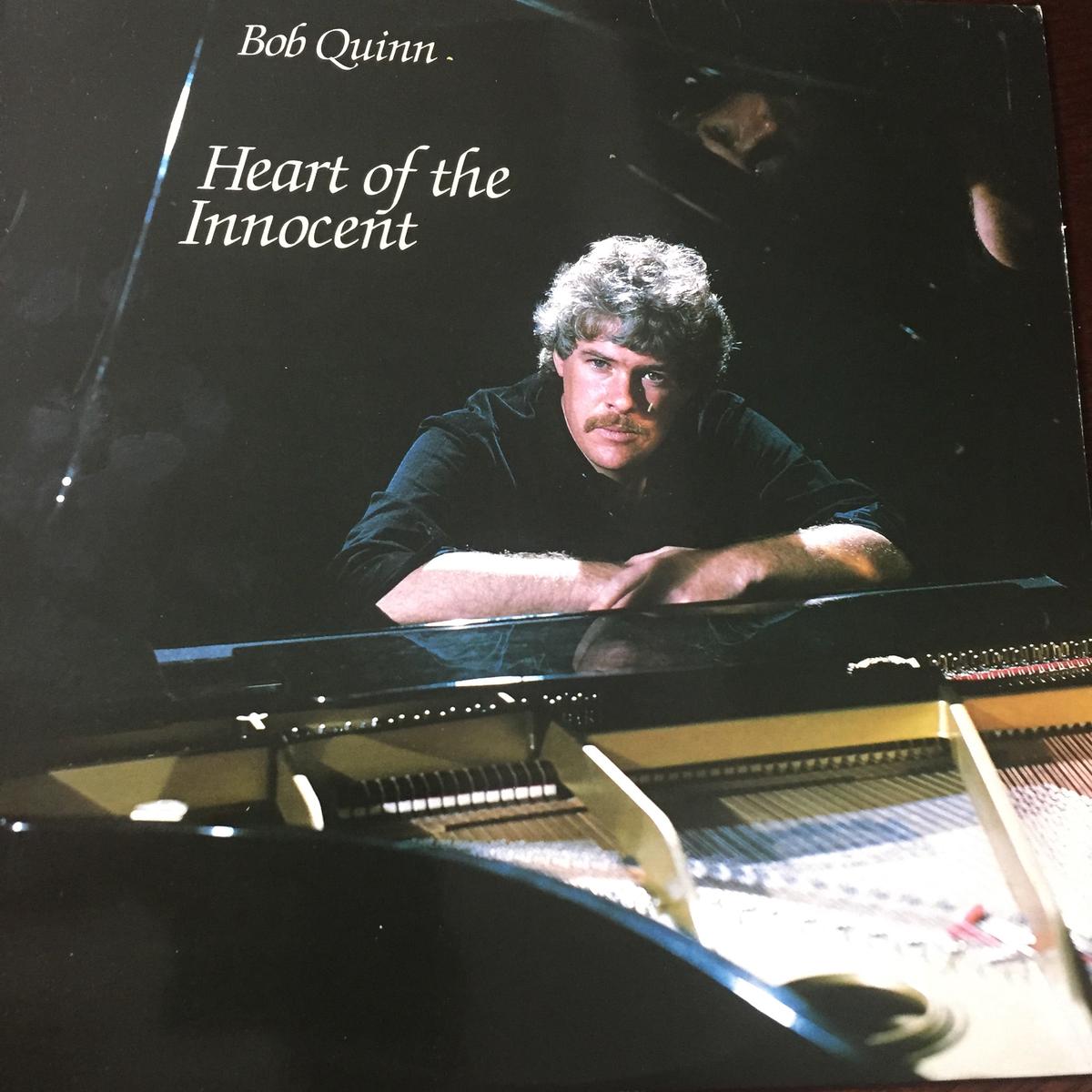 Quinn, Bob – Heart of the Innocent – Very Rare ~ SOLAR RECORDS , Maritimes , Rock,Pop (vinyl)