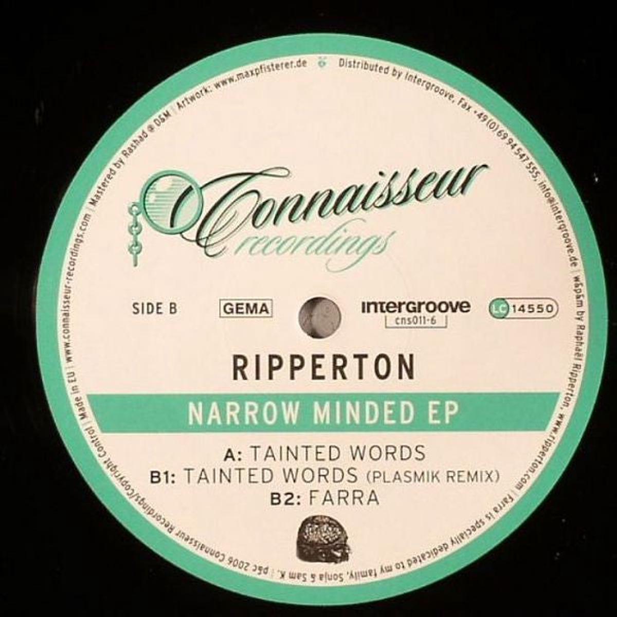 RIPPERTON NARROW MINDED EP