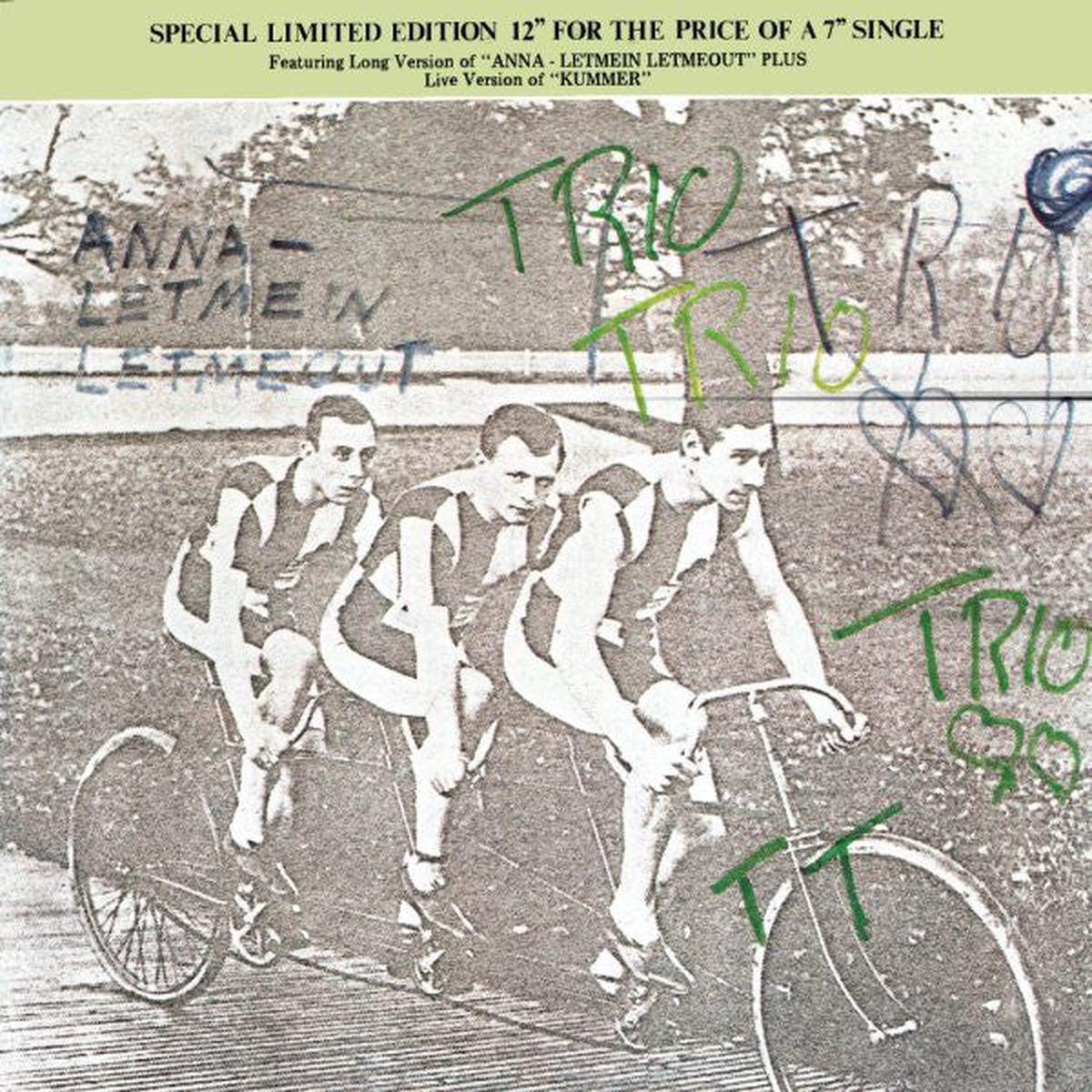 Trio  Anna – Letmein Letmeout – 1982- Vinyl, 12″, 45 RPM, Limited Edition  – Alternative Rock, Synth-pop