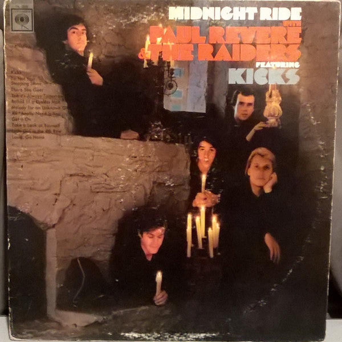 Paul Revere & The Raiders  Midnight Ride -1966 – Garage Rock, Rock & Roll (vinyl)