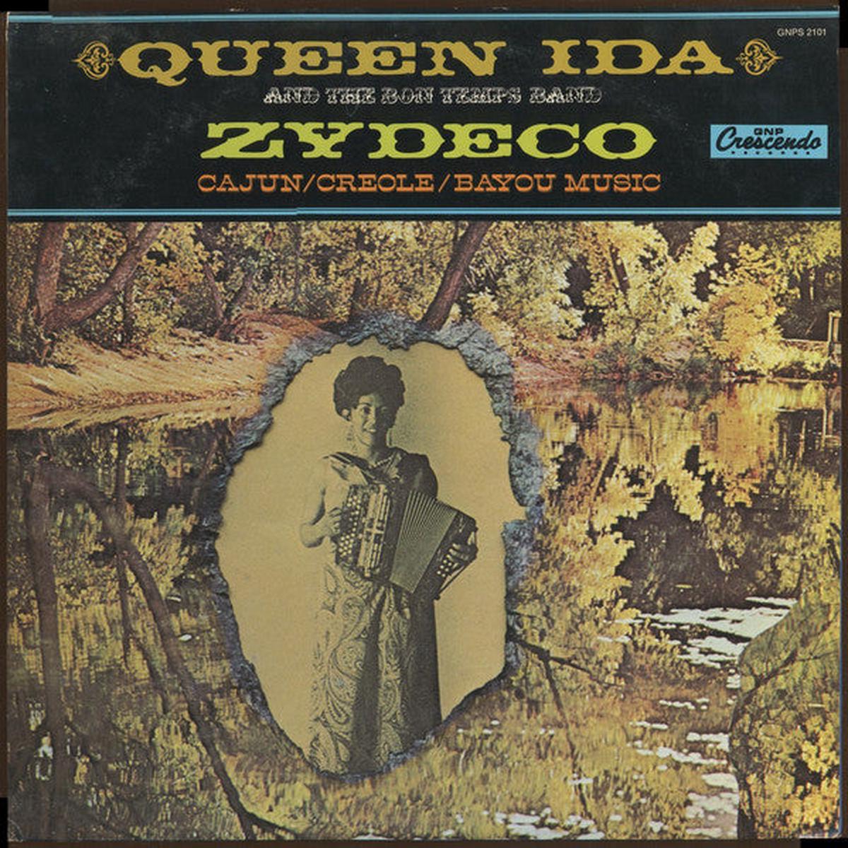 Queen Ida And The Bon Temps Band  Queen Ida And The Bon Temps Band Play The Zydeco – 1976 (Rare  Zydeco Vinyl)