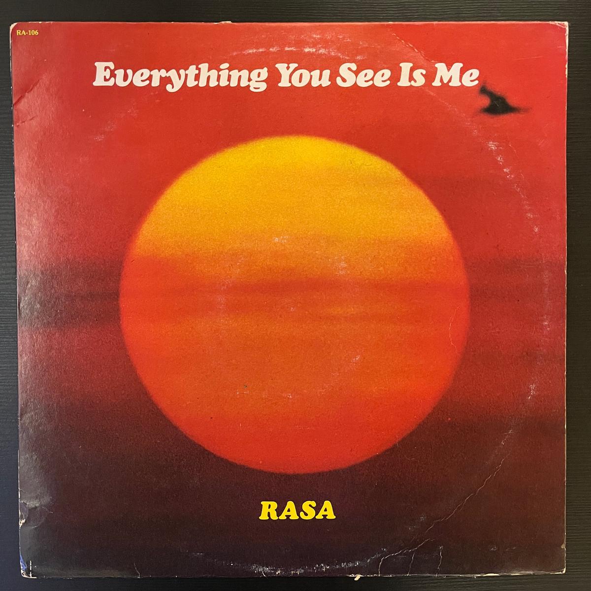 Rasa – Everything You See Is Me ( (Used Vinyl – VG) KG Marketplace