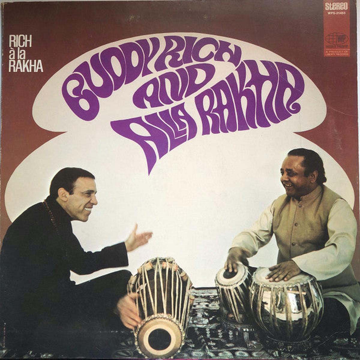 Buddy Rich And Alla Rakha Rich La Rakha – 1968-Folk, World, & Country (Rare Vinyl)