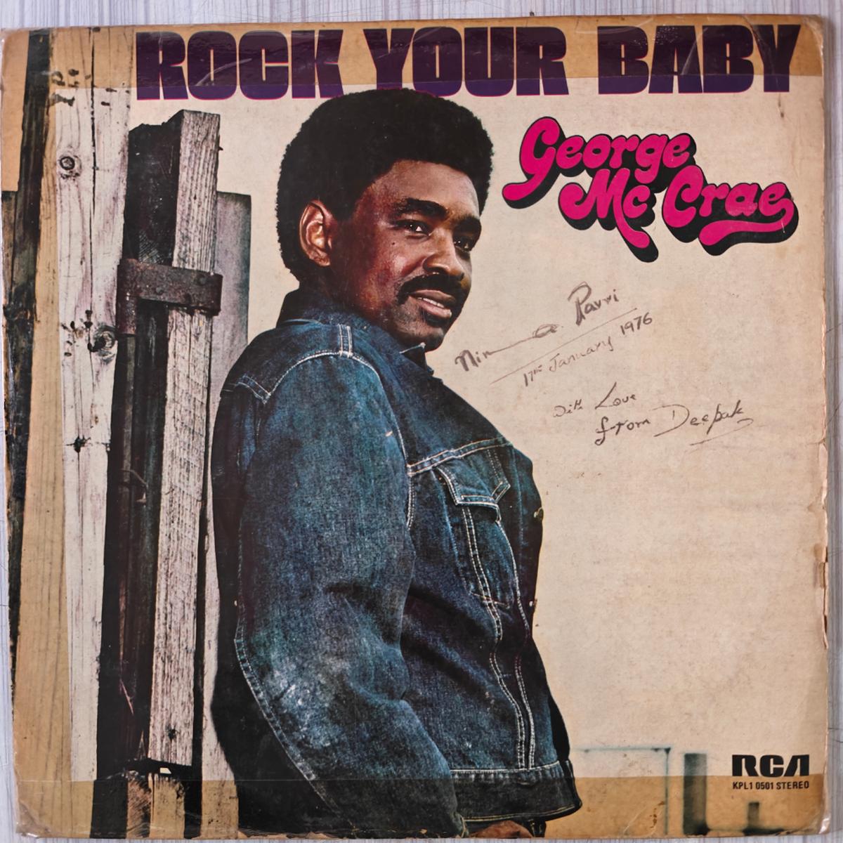 George McCrae – Rock Your Baby ( (Used Vinyl – VG+) PJ Marketplace