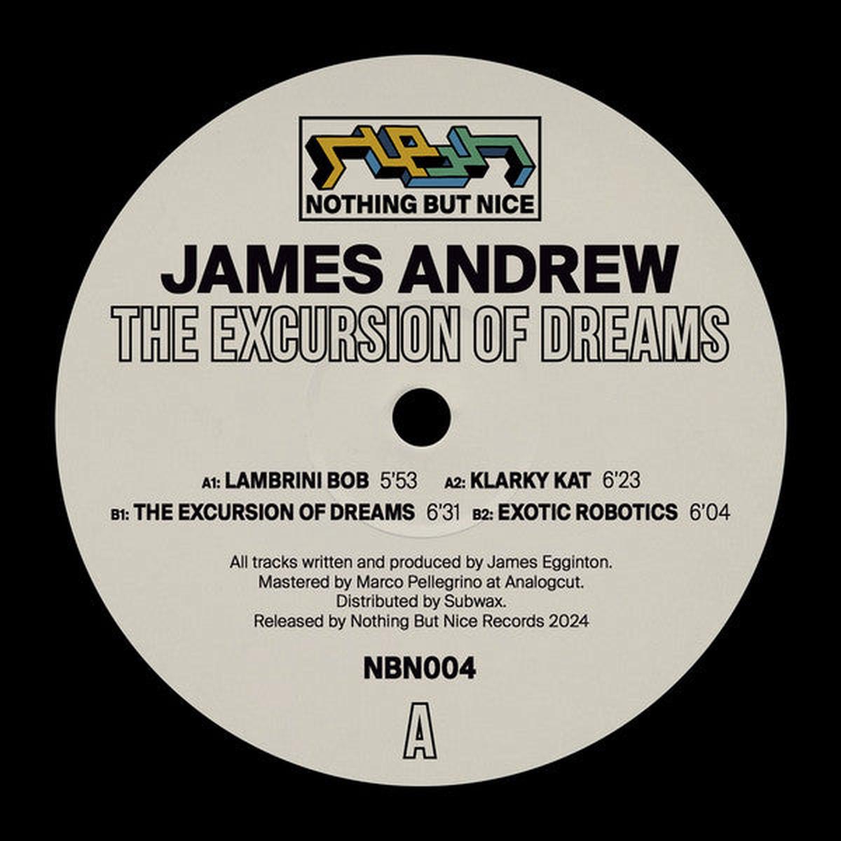 JAMES ANDREW THE EXCURSION OF DREAMS