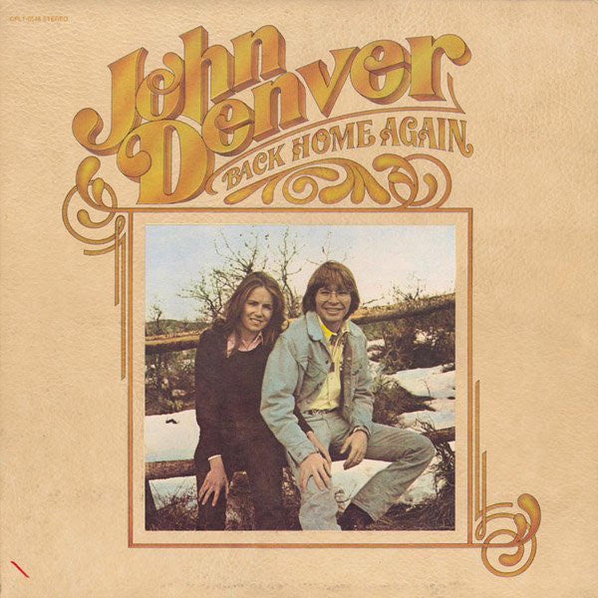 John Denver  Back Home Again -1974- Folk Rock (vinyl)  UK Import