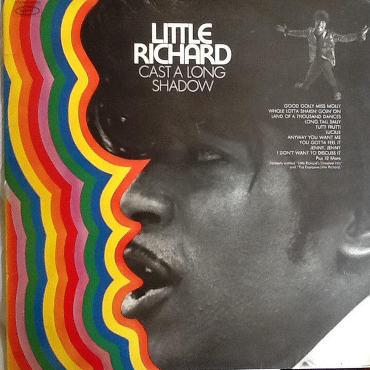 LITTLE RICHARD  Cast a Long Shadow 1971, Rock/Soul Compilation (vinyl)  2 lps