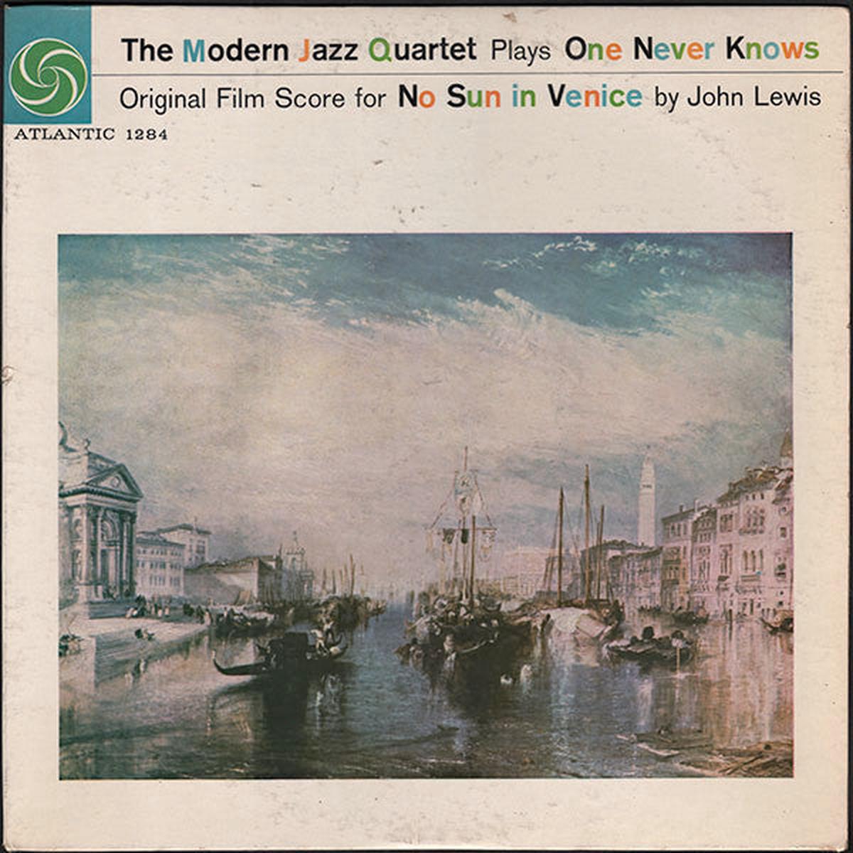 MODERN JAZZ QUARTET  No Sun in Venice 1958, Film Score Jazz LP (vinyl)