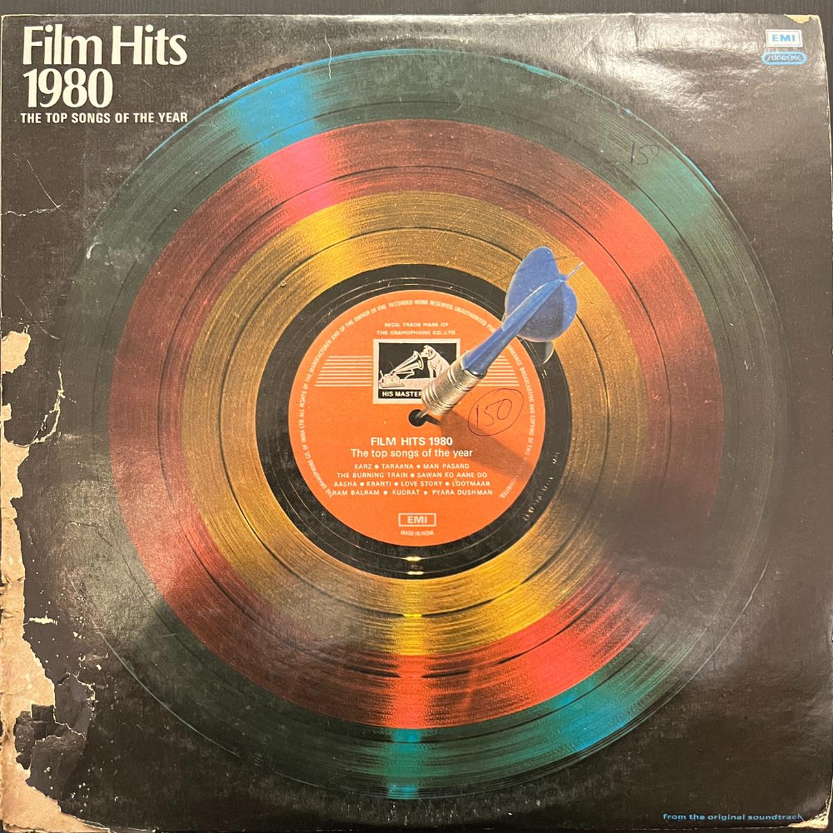 Various  Film Hits 1980 (Used Vinyl – VG+) JB Marketplace