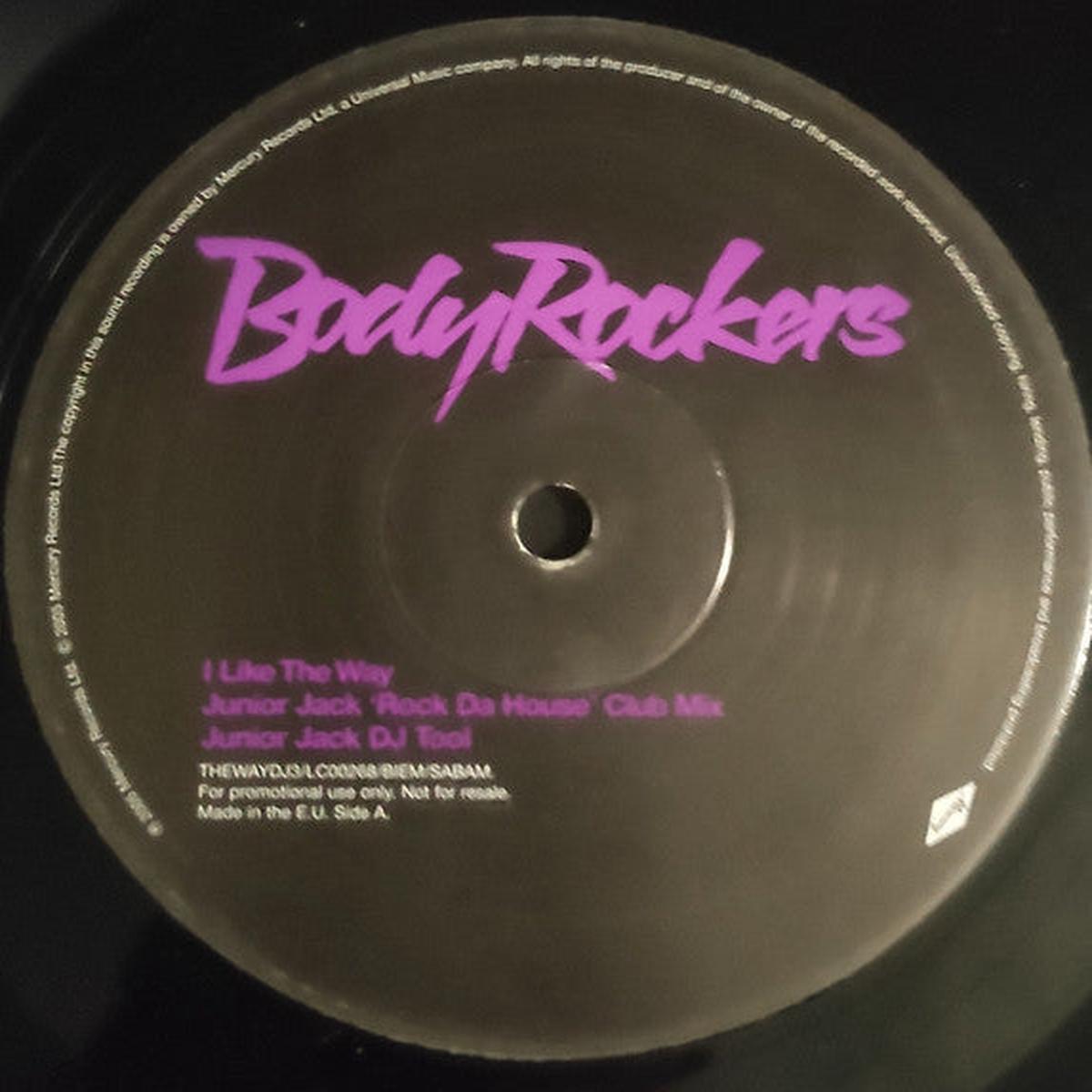 BodyRockers I Like The Way -2005 – Electronic Style:House -Vinyl, 12″, Promo