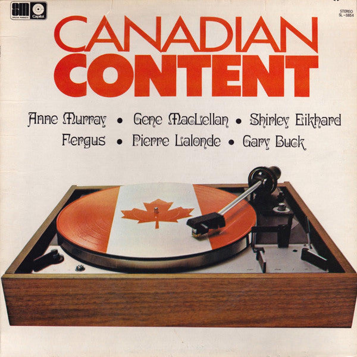 Canadian Content – Shirley Eikhard ,Gene MacLellan, Gary Buck (Vinyl) country , Folk