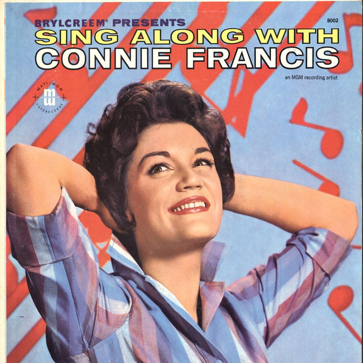 Connie Francis Sing Along With Connie Francis- 1960 – Vocal jazz (vinyl)