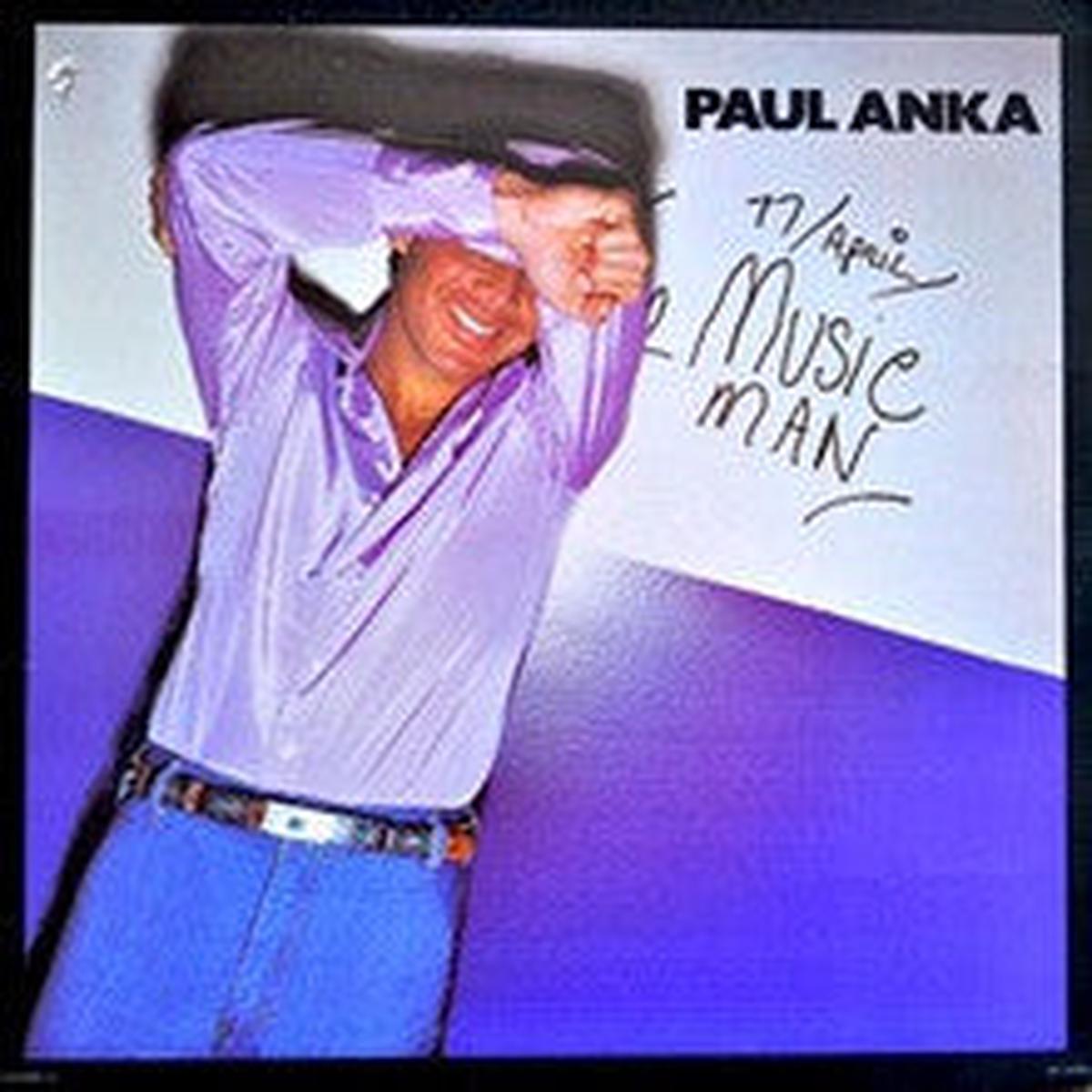 Paul Anka The Music Man -1977 Pop Vocal (vinyl)