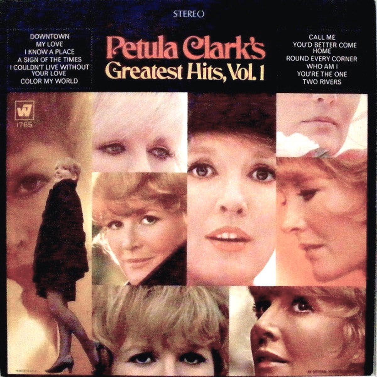 Petula Clark  Petula Clark’s Greatest Hits, Vol. 1 – 1968-Pop Rock, Vocal, Ballad (vinyl)