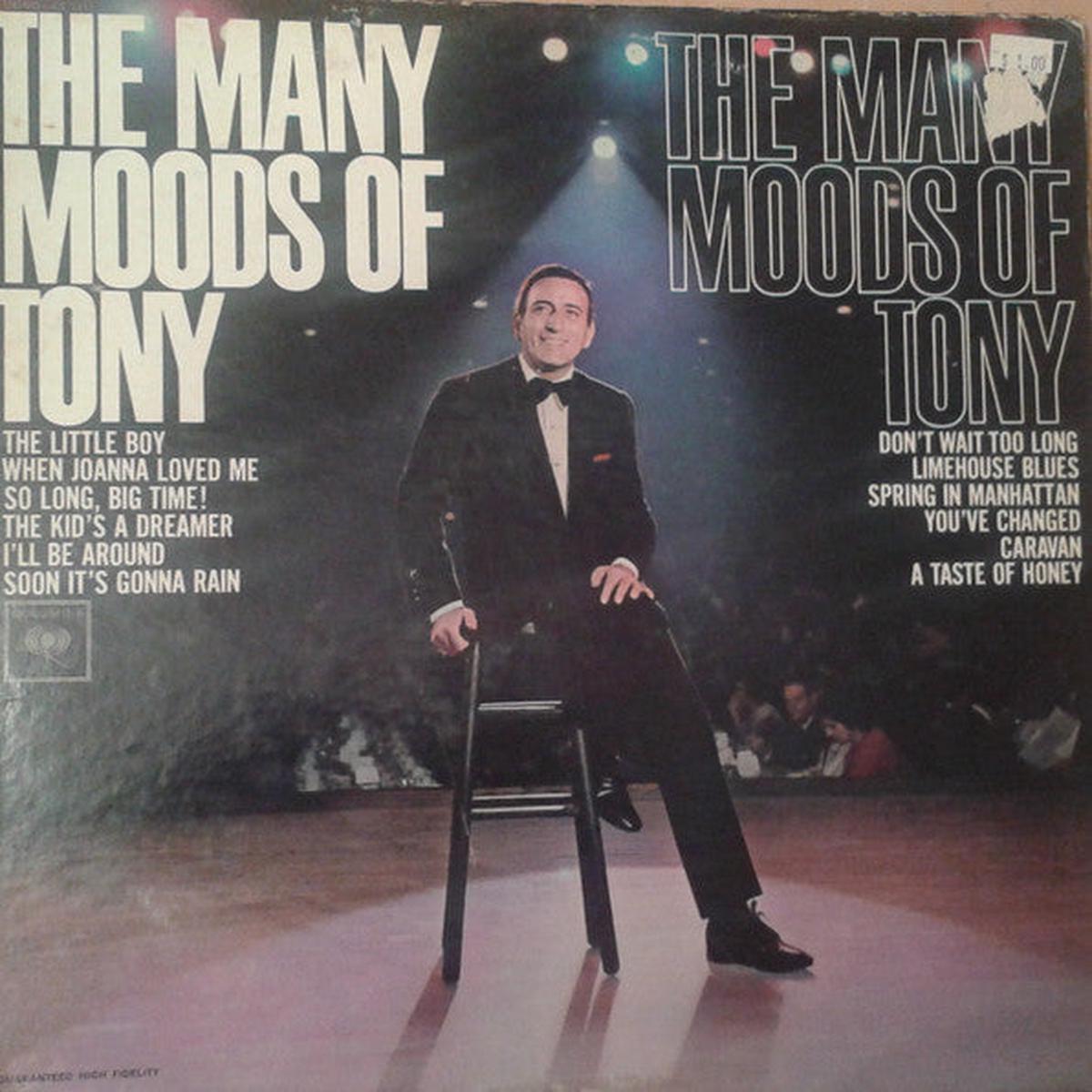Tony Bennett The Many Moods Of Tony – 1964-Jazz, Pop Style:Vocal, Easy Listening (Vinyl) NM
