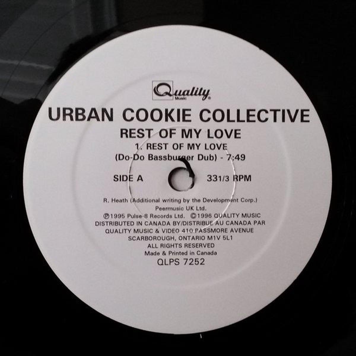 Urban Cookie Collective Rest Of My Love / Spend The Day – 1996 – Electronic House (Vinyl, 12″, 33 RPM )