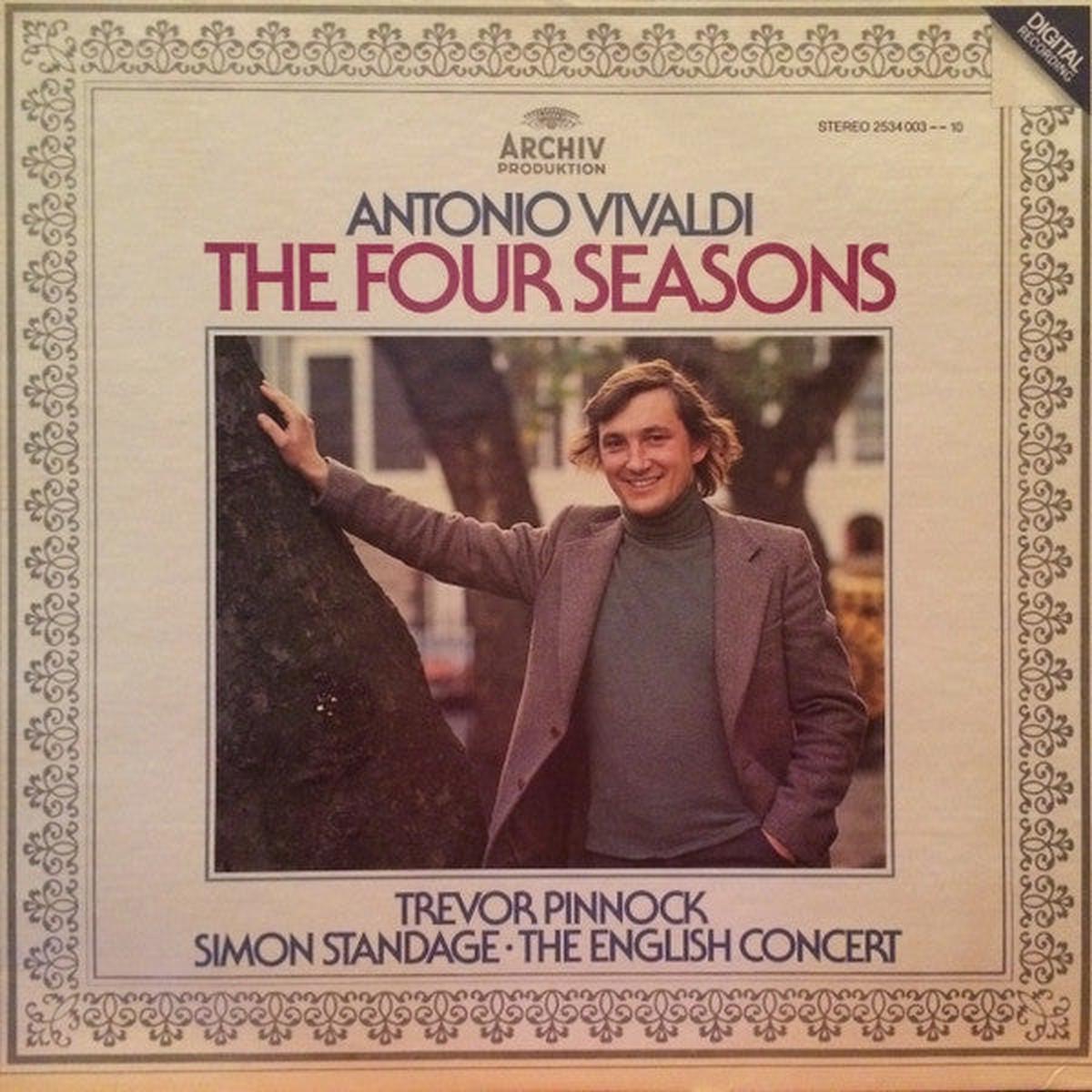Vivaldi The English Concert, Simon Standage, Trevor Pinnock  The Four Seasons -Classical Style: Baroque 1982 (Vinyl)