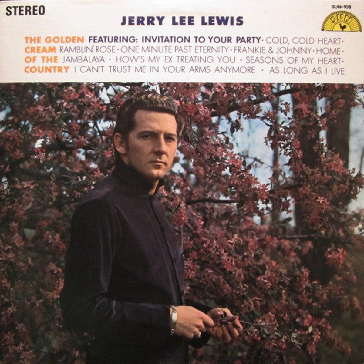 Jerry Lee Lewis  The Golden Cream Of The Country -1969- (Sun Records)