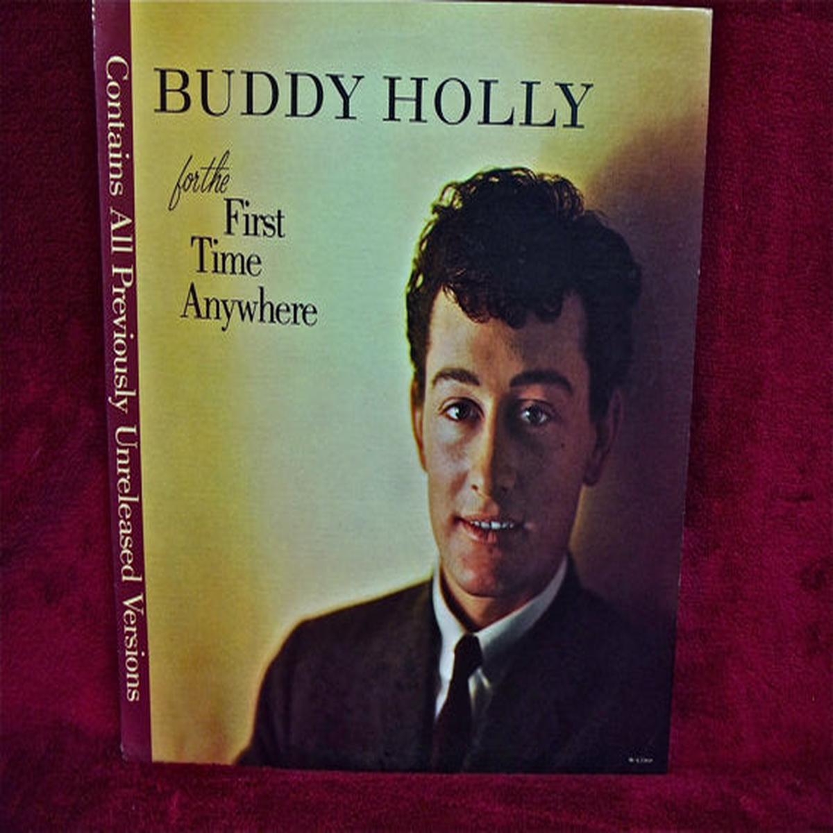 Buddy Holly  For The First Time Anywhere -1983- Rock & Roll (Vinyl)