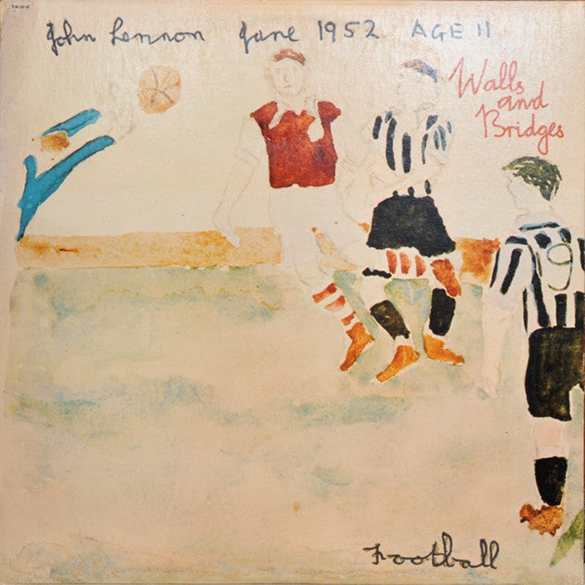 John Lennon  Walls And Bridges – 1974- Folk Rock, Pop Rock (vinyl)