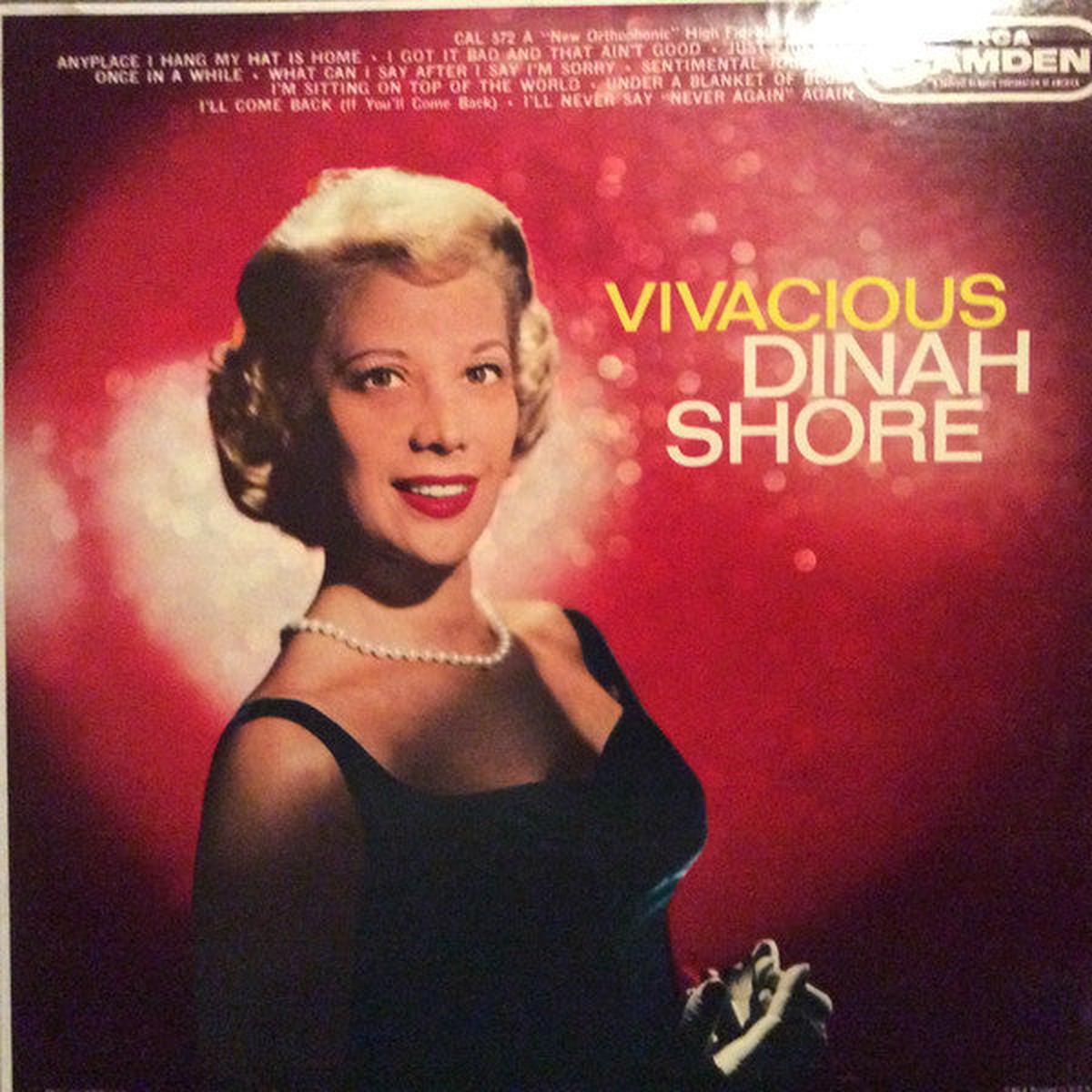 Dinah Shore  Vivacious – Rare 1960 pop Vocal (vinyl)